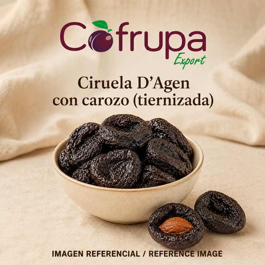 Ciruela D'Agen con carozo