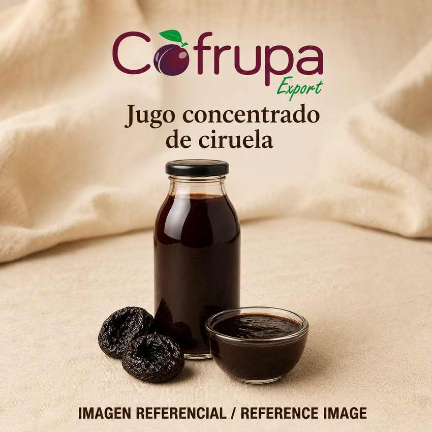 Jugo concentrado de ciruela D'Agen